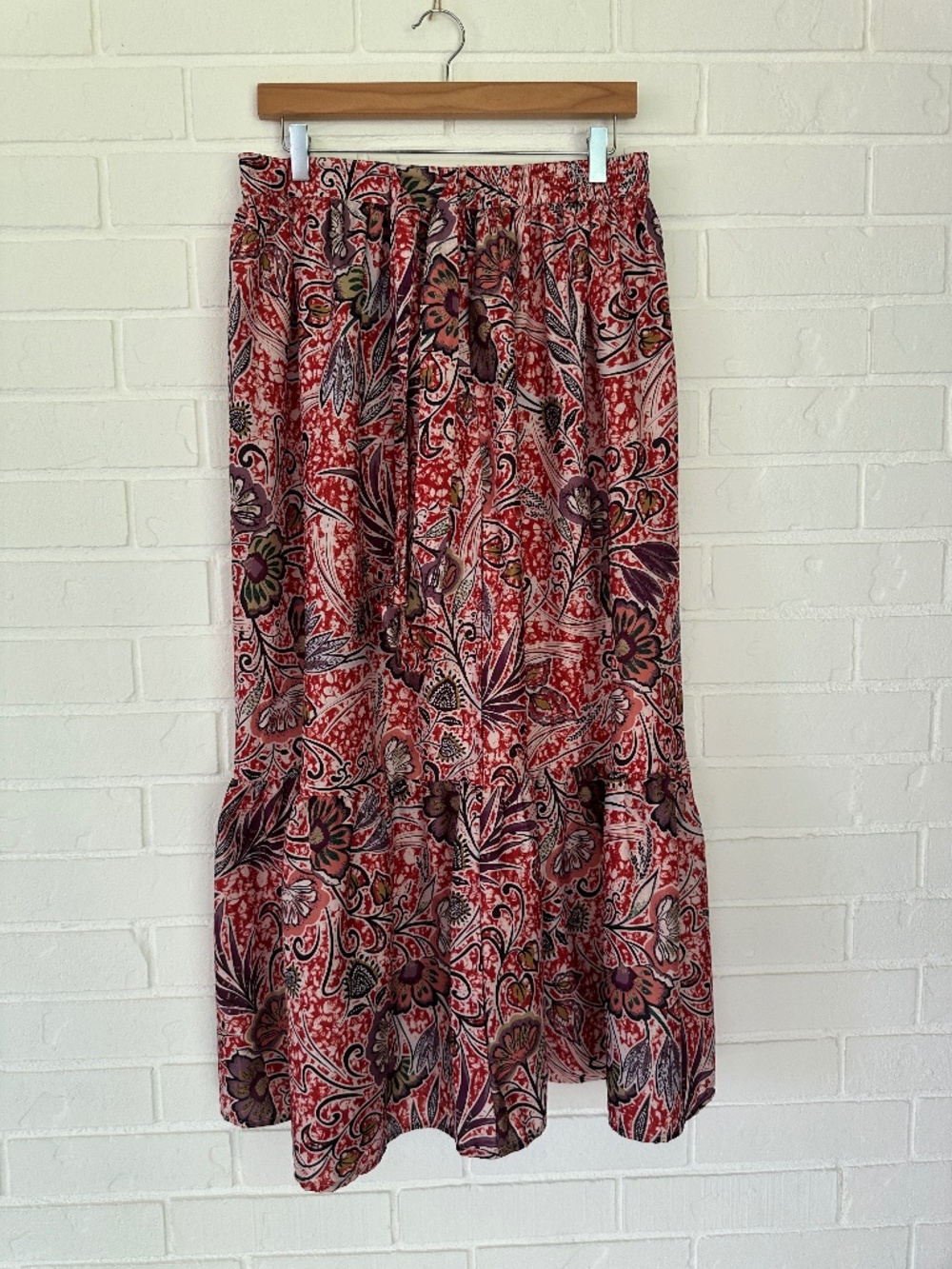 Rachel Zoe floral Polyester maxi skirt Medium - Picture 2 of 12